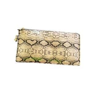 Urban Look SNAKE Print faux‎ leather wristlet